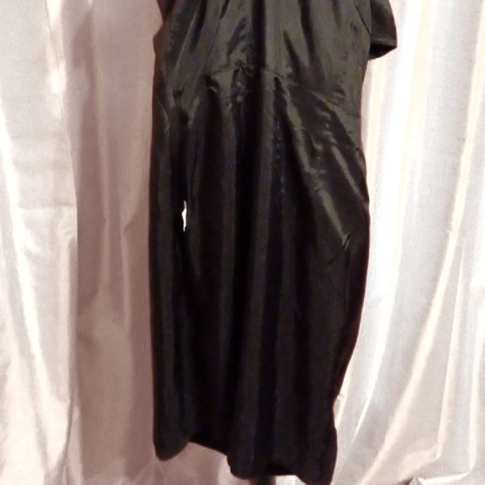D11-👌- David Warren Black Dress - sz 12 women's - NWT - Picture 7 of 10